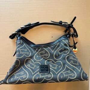 Black and Tan Dooney & Bourke Shoulder Bag